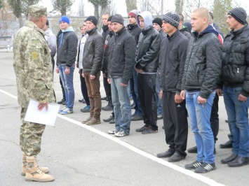 Запорожские призывники отправились в вооруженные формирования