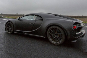 Bugatti Chiron будет разгоняться до 100 км/час за 2,3 секунды