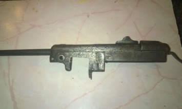 Полиция изъяла у жителя Полтавской обл. часть пистолета-пулемета времен Второй мировой войны
