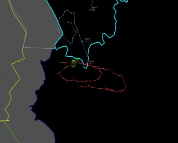 Турция показала данные радара с траекторией движения Су-24