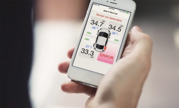 Автомобильные датчики Fobo Tire: как измерить давление в шинах с помощью смартфона