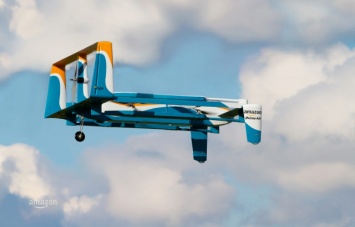 Сбей дрон – получи чужой заказ: Amazon продемонстрировала беспилотник для воздушной доставки