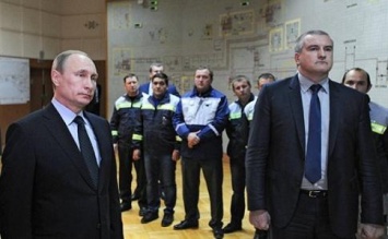 Путин прибыл в Крым и заявил об отказе от электроэнергии из Украины