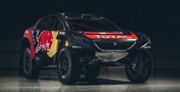 Раллийный Peugeot 2008 DKR примерил новую гоночную ливрею