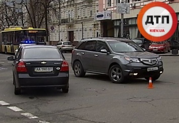 В ДТП в центре Киева пострадали два сотрудника ГПУ