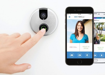 SkyBell 2.0: «умный» дверной звонок с камерой и приложением для смартфонов [видео]