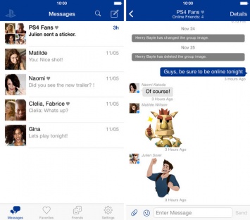 Sony выпустила собственный мессенджер для устройств на iOS и Android