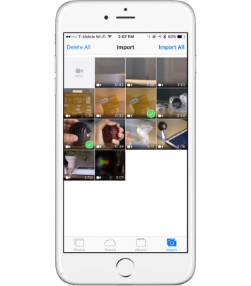 IOS 9.2 позволяет импортировать фото и видео на iPhone напрямую через USB