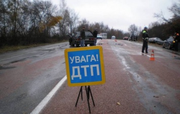 На Днепропетровщине столкнулись две иномарки (Видео)