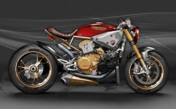 Ducati 1199 Panigale Cafe Racer от AD Koncept