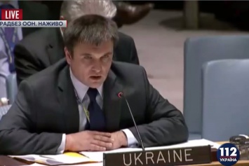 Климкин в ООН: Украина обменяла захваченного в плен майора РФ на украинского военного