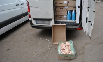 В зоне АТО полиция задержала около 10 т нелегального мяса на сумму 600 тыс. грн