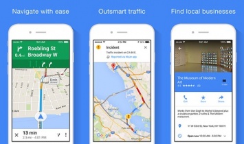 Карты Google для iPhone смогут прокладывать маршруты без доступа к интернет
