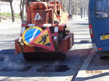 Дорожное полотно ул. Авиационной и ул. Железнодорожной в Николаеве временно выровняли, а в следующем году капитально отремонтируют