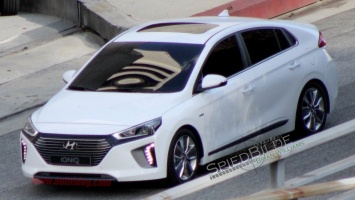 Фотошпионы рассекретили Hyundai Ioniq