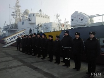 В Одессу прибыл модернизированный корабль "Григорий Куропятников"