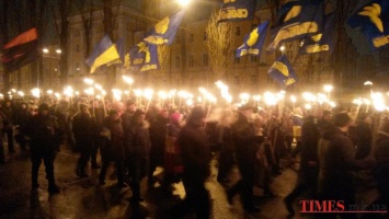 1 января - годовщина со дня рождения Степана Бандеры. В Киеве отметили маршем