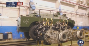 Николаевский бронетанковый завод восстановил 50 разведывательно-дозорных машин для бойцов АТО