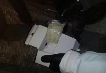 На обочине автодороги полиция Днепропетровщины обнаружила «Opel» с наркотиками на 66 тыс. грн
