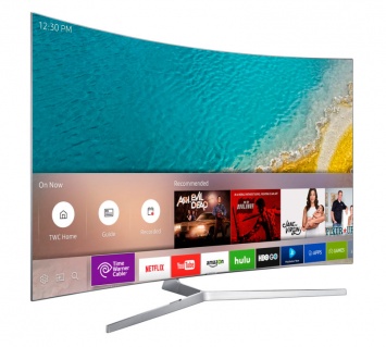 Samsung представила первый в мире безрамочный изогнутый телевизор SUHD TV