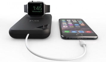 Зарядная станция Zagg Mobile Charging Station для iPhone и Apple Watch оснащена батареей емкостью 5 000 мАч