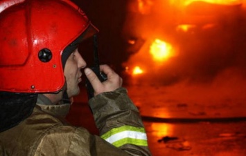 На Днепропетровщине чуть не сгорел рынок (Видео)