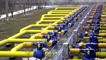 Украина сократила запасы газа в подземных хранилищах почти на 25%