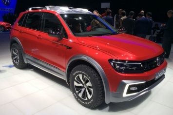 Volkswagen показал гибридный Tiguan GTE Active