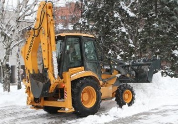 За 10 дней на Днепропетровщине выпала половина месячной нормы снега