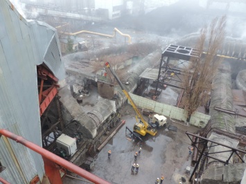 Фотофакт: на Запорожской электростанции произошел пожар