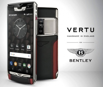 Vertu представила сенсорный смартфон Signature Touch под брендом Bentley