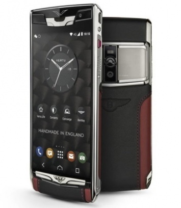 Vertu представил новый элитный смартфон для владельцев Bentley