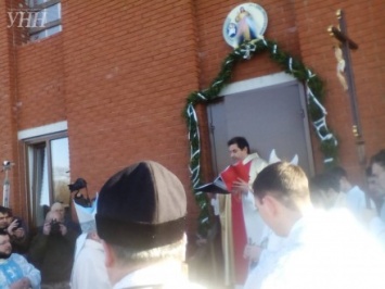 В Мариуполе открыли католический костел