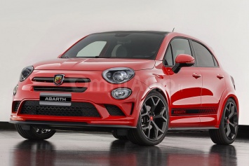 Реалистичный рендер Abarth 500x