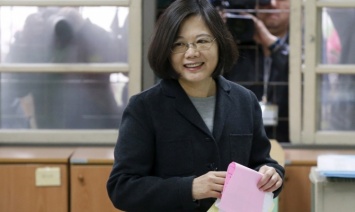 Пост президента в Тайване заняла женщина. Впервые