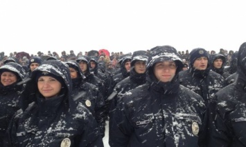 В Днепропетровске приняла присягу новая патрульная полиция