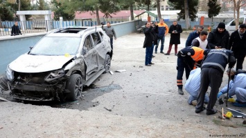 В турецкую школу попал снаряд из Сирии
