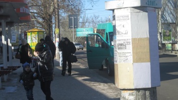 В Николаеве пассажиры подрались за место в маршрутке