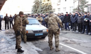 В Киеве бойцы КОРДа показали полицейским приемы задержания преступников