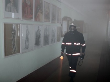 В Хмельницком произошел пожар в учебном корпусе университета