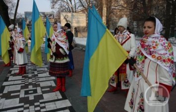 День Соборности в Днепропетровске (Фото)