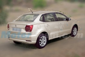 Volkswagen укоротил седан Polo для Индии