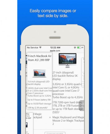 Snapper 2 позволяет выделить часть экрана iPhone и оставить ее поверх всех окон [Cydia]