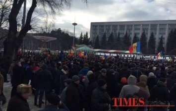 Протесты в Молдове пока что прекратились