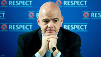 Футбол: Украина поддержит Инфантино на выборах президента ФИФА