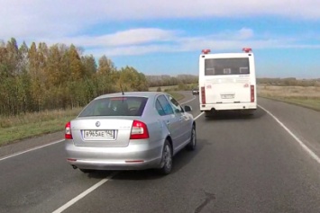 Наказание за выезд на встречную полосу может измениться