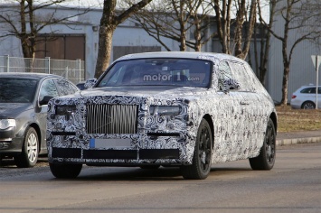 Rolls-Royce тестирует новое поколение Phantom