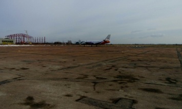 В Житомире аэропорт после четырехлетнего перерыва принял первый самолет