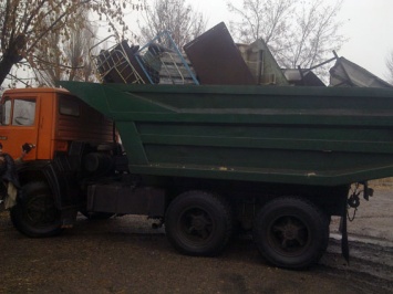 В Донецкой обл. полиция изъяла более 60 тонн нелегального металлолома