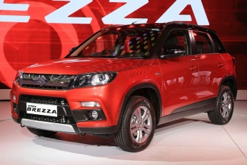 Suzuki Vitara Brezza представлена на Auto Expo в Дели